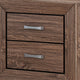 Queen Bedroom Set | Brown | 2 Piece Set with Nightst&