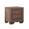 Queen Bedroom Set | Brown | 3 Piece Set with 2 Nightst&s