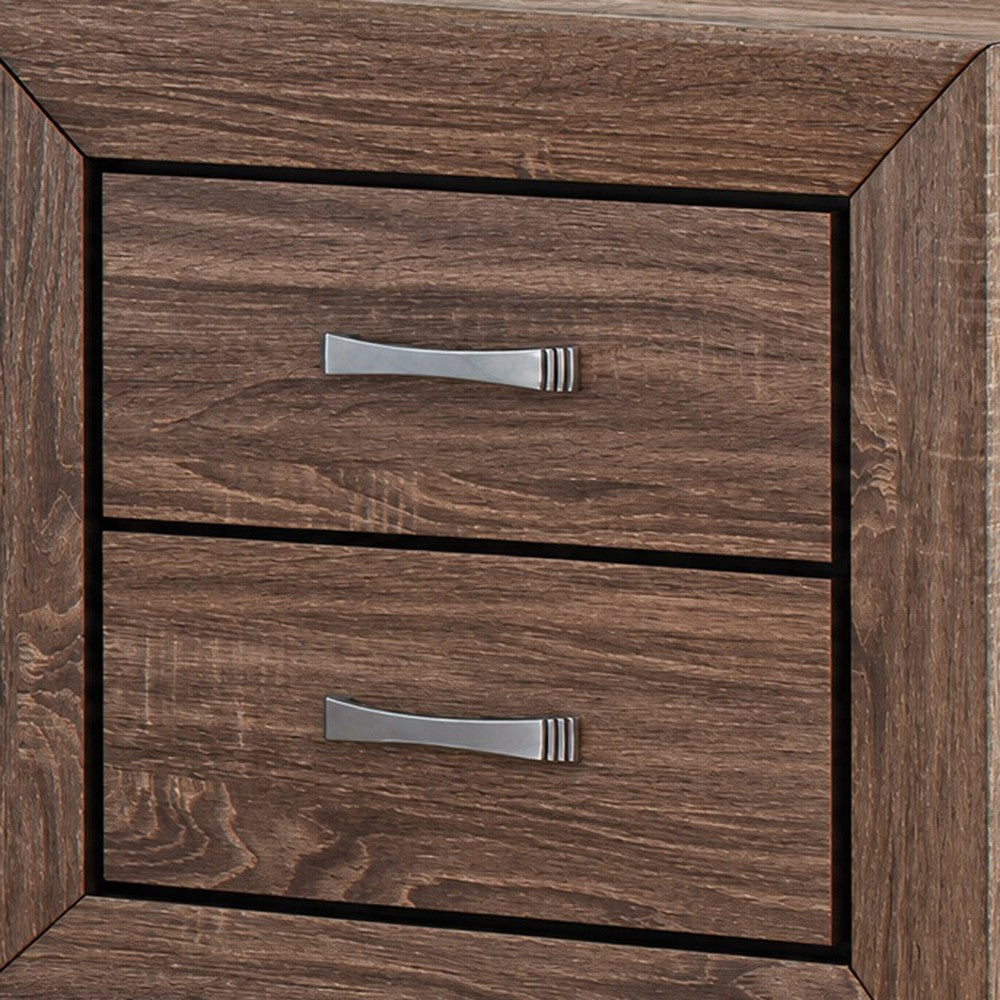 Queen Bedroom Set | Brown | 3 Piece Set with 2 Nightst&s