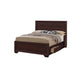 King Bedroom Set, Storage Design, Brown, 2 Piece Set with Nightstand