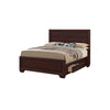 Queen Bedroom Set | Brown | 2 Piece Set with Nightst&
