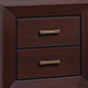 Queen Bedroom Set | Brown | 2 Piece Set with Nightst&