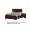 Queen Bedroom Set | Brown | 2 Piece Set with Nightst&
