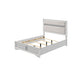 Queen Bedroom Set | White | 2 Piece Set with Nightst&