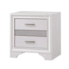 Queen Bedroom Set | White | 2 Piece Set with Nightst&