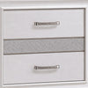 Queen Bedroom Set | White | 2 Piece Set with Nightst&