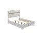 Queen Bedroom Set | White | 3 Piece Set with 2 Nightst&s