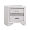 Queen Bedroom Set | White | 3 Piece Set with 2 Nightst&s
