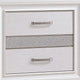 Queen Bedroom Set | White | 3 Piece Set with 2 Nightst&s