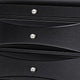 Queen Bedroom Set, Upholstered, Black, 3 Piece Set with 2 Nightstands