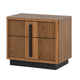 King Bedroom Set, Storage, Brown and Black, 2 Piece Set with Nightstand