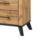 Queen Bedroom Set, Black, Dark Brown, 2 Piece Set with Nightstand