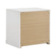 Queen Bedroom Set, Gray, Gold,  White, 3 Piece Set with 2 Nightstands