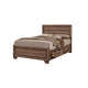 California King Bedroom Set, Storage, Brown, 2 Piece Set with Nightstand