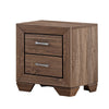 California King Bedroom Set, Storage, Brown, 2 Piece Set with Nightstand