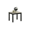 Traya 3-Piece Modern Coffee and End Table Set with Solid Wood Legs | Light Gray
