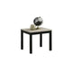 Traya 3-Piece Modern Coffee and End Table Set with Solid Wood Legs | Light Gray