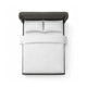 Inya Full Size Bed | Shelter Padded Headboard | Gray Boucle Upholstery