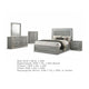 Cyl 5pc Queen Bedroom Set | LED Headboard and Mirror | Metallic Gray
