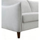 Vora 2pc Sofa and Loveseat Set | Slope Arms | Foam Fill Light Gray Chenille