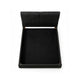 Tavo King Bed | 2 Panel Foam Headboard | Metallic Black Boucle Upholstery