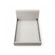 Woi King Bed | Foam Headboard | Metallic White Boucle-Chenille Upholstery
