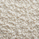 Woi Queen Bed | Foam Headboard | Metallic White Boucle-Chenille Upholstery