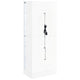Cina LED Curio Cabinet | White High Gloss |  4 Doors | 6 Shelves | 64"