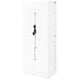 Cina LED Curio Cabinet | White High Gloss |  4 Doors | 6 Shelves | 64"