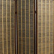 Bamboo and Wood Two Tone 3 Panel Room Divider Dark Brown By Casagear Home BM96148