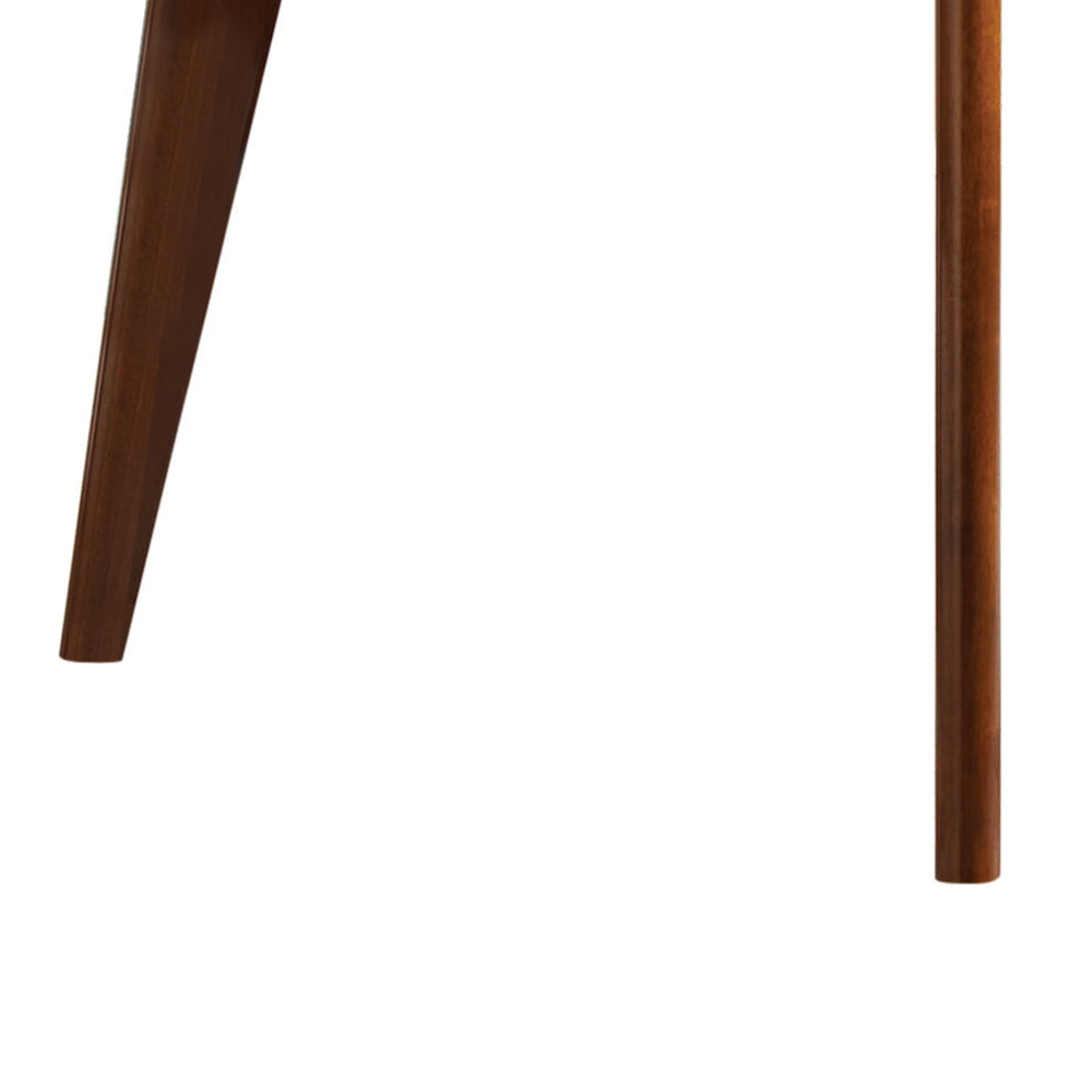 Dining Table | Mid-Century Modern | Dark Walnut Brown Wood CCA-105351