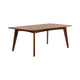 Dining Table | Mid-Century Modern | Dark Walnut Brown Wood