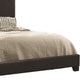 Platform Bed | California King | Black Leather Upholstery CCA-300761KW