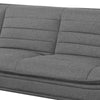 Transitional Wood/Fabric/Metal Sofa Bed With Pillow Top Seat Gray CCA-503966