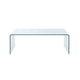 Coffee Table | Clear Glass | Minimal Contemporary Style CCA-705328