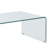 Coffee Table | Clear Glass | Minimal Contemporary Style CCA-705328