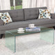 Coffee Table | Clear Glass | Minimal Contemporary Style CCA-705328