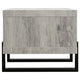 Coffee Table | Driftwood Modern | Open Shelf | Gray Black CCA-720878