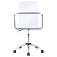 Office Chair | Transparent Acrylic | Adjustable | Clear