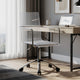 Office Chair | Transparent Acrylic | Adjustable | Clear