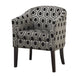 Space Adorner Accent Chair Gray/Black CCA-900435
