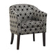 Accent Chair | Space Adorner Style | Gray Black