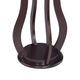 Contemporary Plant Stand With Bottom Storage Shelf Brown CCA-900934