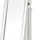 Cheval Mirror | Jewelry Storage Interior | Gray Finish