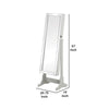 Cheval Mirror | Jewelry Storage Interior | Gray Finish