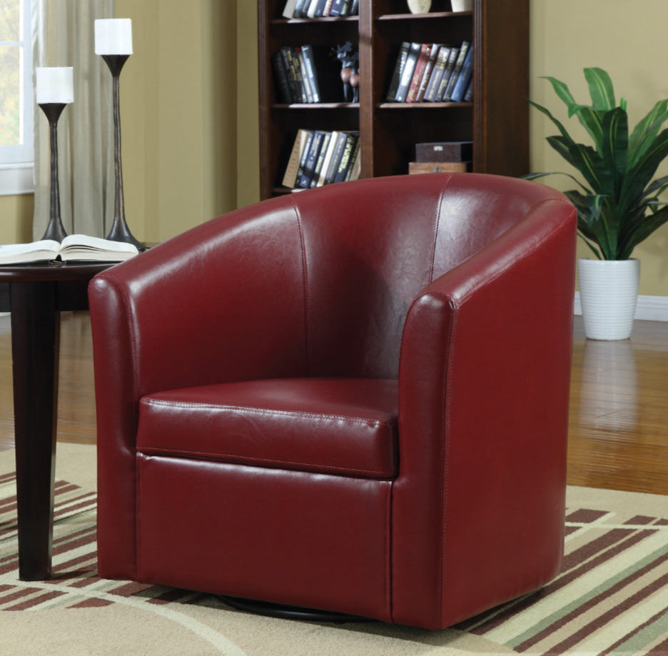 Slickly Compact Accent Chair Red CCA-902099