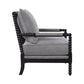 Turned Designing Accent Chair Gray CCA-903824