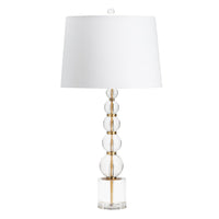 White, Antique Brass, Clear