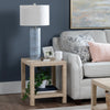 Katy Accent Table Lamp, Set of 2, 31 Inch, Oatmeal Linen Shade, Blue Glass Base