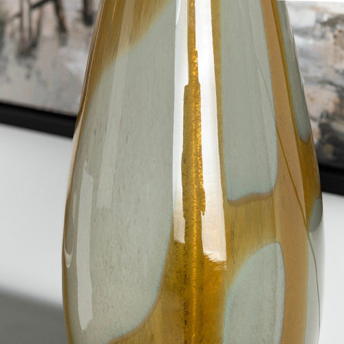 Reny Table Lamp Set of 2 | 34" | Twin Pull Chain | White Shade | Glass